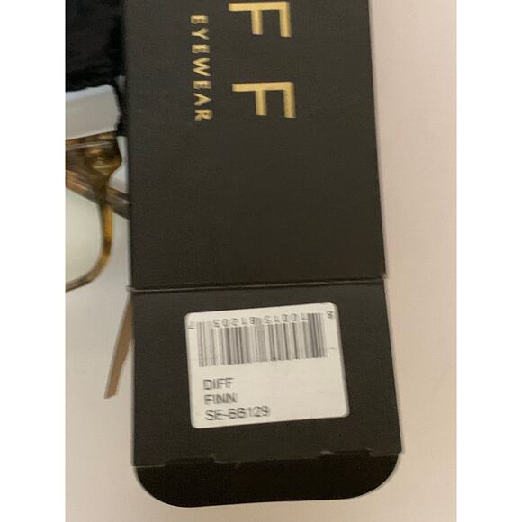 DIFF Eyewear FINN SUNGLASS Glasses Tortoise SE-BB129 NEW Unisex - Picture 4 of 5